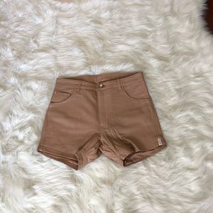 One Teaspoon Leather Shorts